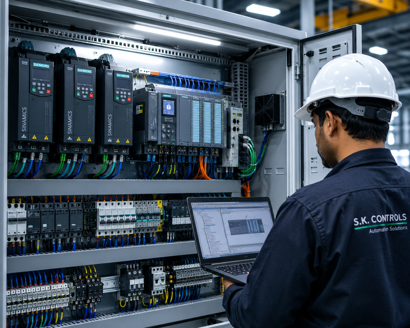Industrial control cabinet and automation equipment